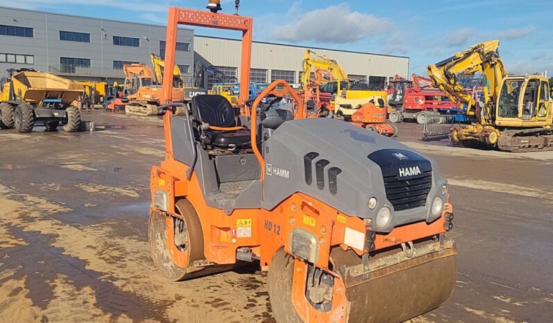 2017 Hamm HD12VV Rollers For Auction: Leeds – 23rd, 24th, 25th, 26th October @ 08:00am full