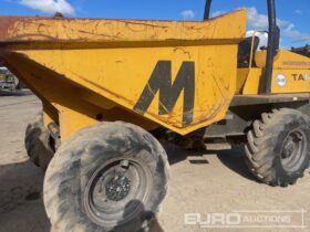 2018 Mecalac TA6 Site Dumpers For Auction: Leeds – 23rd, 24th, 25th, 26th October @ 08:00am