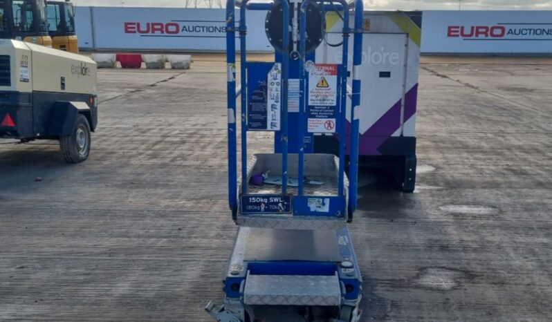 2015 Power Towers Ecolift Manlifts For Auction: Leeds – 23rd, 24th, 25th, 26th October @ 08:00am full