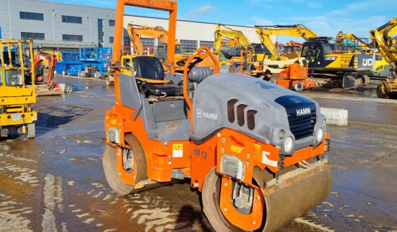 2017 Hamm HD12VV Rollers For Auction: Leeds – 23rd, 24th, 25th, 26th October @ 08:00am full