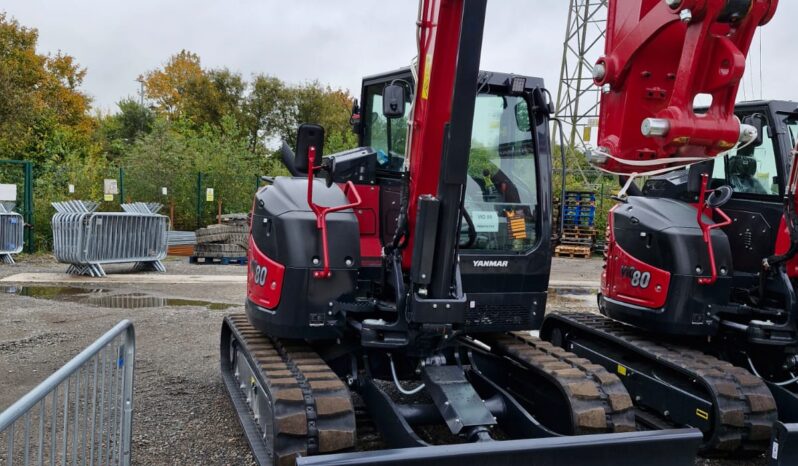 8.0t Yanmar Vio80-1A Midi Excavator- New unused in stock. full