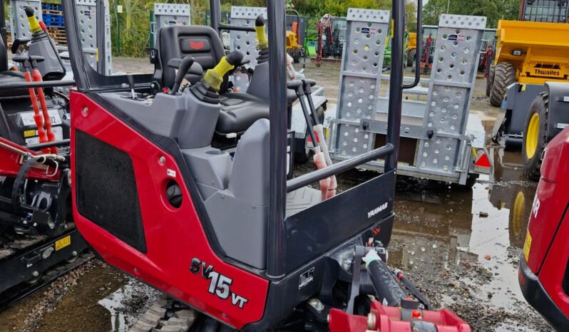 1.6t Yanmar SV15VT Essential Mini Excavators- New unused in stock.