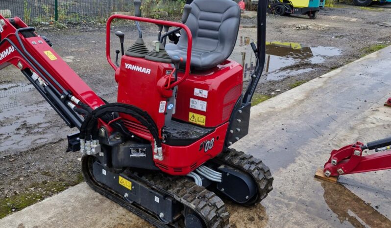 1.0t Yanmar SV08-1C Micro Excavators- New unused in stock.