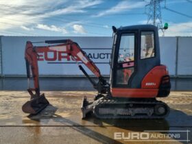 2015 Kubota KX61-3 Mini Excavators For Auction: Leeds – 23rd, 24th, 25th, 26th October @ 08:00am full