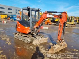 2015 Kubota KX61-3 Mini Excavators For Auction: Leeds – 23rd, 24th, 25th, 26th October @ 08:00am full