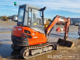 2015 Kubota KX61-3 Mini Excavators For Auction: Leeds – 23rd, 24th, 25th, 26th October @ 08:00am full