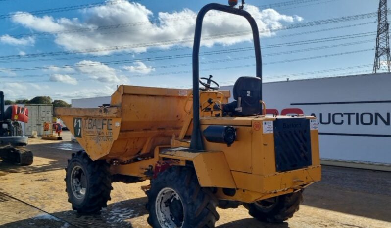 Barford SX6000 Site Dumpers For Auction: Leeds – 23rd, 24th, 25th, 26th October @ 08:00am full