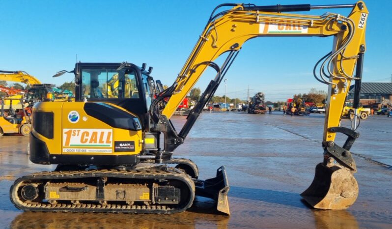 2023 Sany SY80U 6 Ton+ Excavators For Auction: Leeds – 23rd, 24th, 25th, 26th October @ 08:00am full