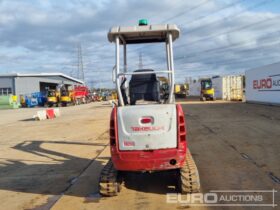 2016 Takeuchi TB216 Mini Excavators For Auction: Leeds – 23rd, 24th, 25th, 26th October @ 08:00am full