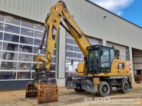 2018 CAT MH3022 Wheeled Excavators For Auction: Leeds – 23rd, 24th, 25th, 26th October @ 08:00am