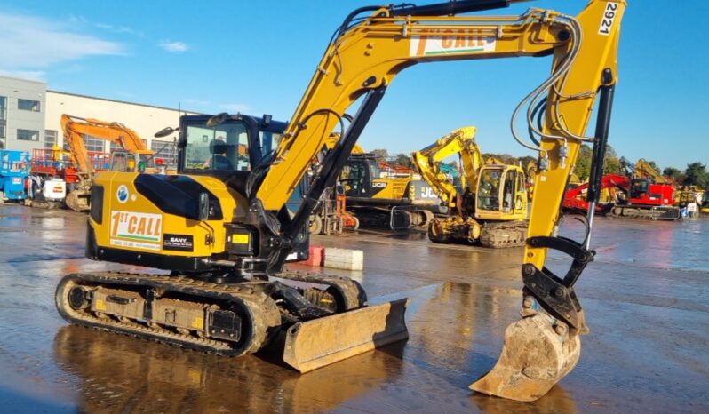 2023 Sany SY80U 6 Ton+ Excavators For Auction: Leeds – 23rd, 24th, 25th, 26th October @ 08:00am full