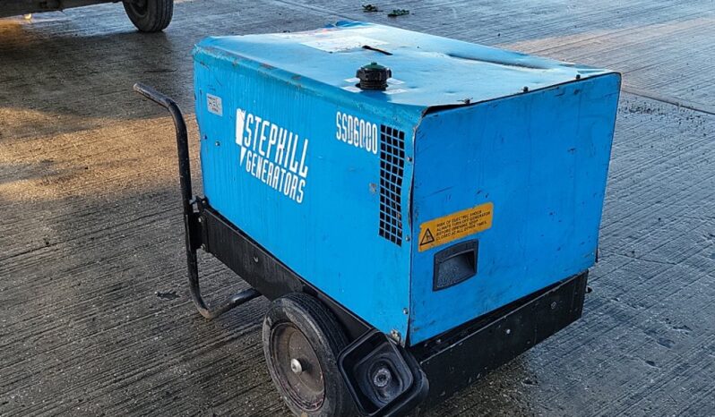 Stephill SSD6000 Generators For Auction: Leeds – 23rd, 24th, 25th, 26th October @ 08:00am full