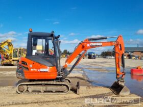 2016 Kubota KX71-3 Mini Excavators For Auction: Leeds – 23rd, 24th, 25th, 26th October @ 08:00am full