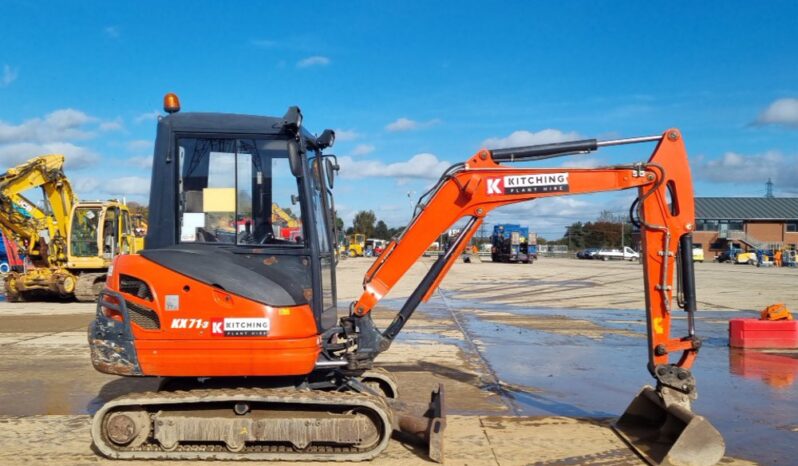 2016 Kubota KX71-3 Mini Excavators For Auction: Leeds – 23rd, 24th, 25th, 26th October @ 08:00am full