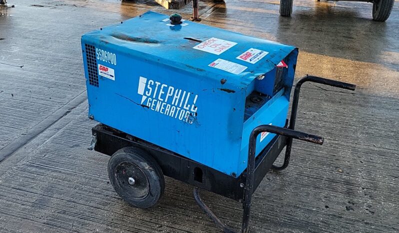 Stephill SSD6000 Generators For Auction: Leeds – 23rd, 24th, 25th, 26th October @ 08:00am full