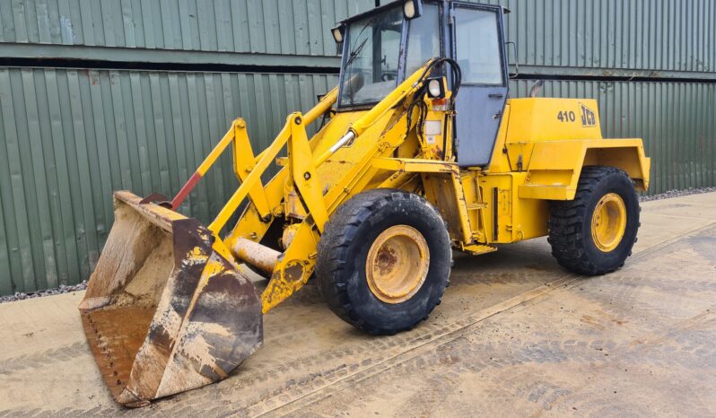 1990 JCB 410 LOADING SHOVEL full