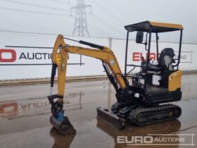 2023 Sany SY16C Mini Excavators For Auction: Leeds – 23rd, 24th, 25th, 26th October @ 08:00am