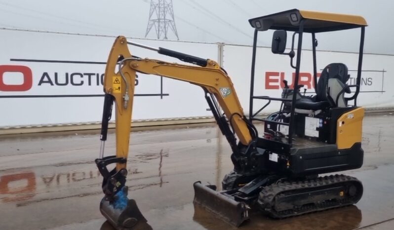 2023 Sany SY16C Mini Excavators For Auction: Leeds – 23rd, 24th, 25th, 26th October @ 08:00am