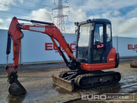 2016 Kubota KX61-3 Mini Excavators For Auction: Leeds – 23rd, 24th, 25th, 26th October @ 08:00am