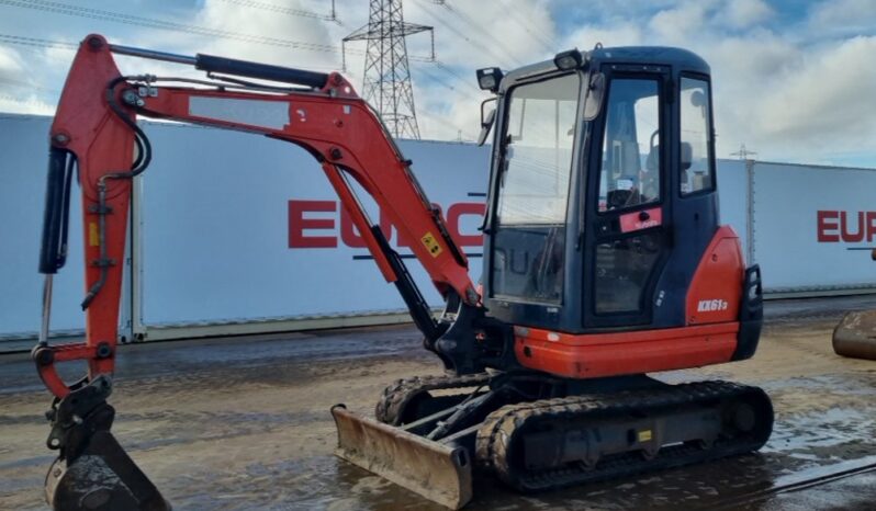 2016 Kubota KX61-3 Mini Excavators For Auction: Leeds – 23rd, 24th, 25th, 26th October @ 08:00am