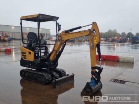 2023 Sany SY16C Mini Excavators For Auction: Leeds – 23rd, 24th, 25th, 26th October @ 08:00am full