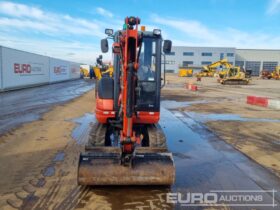 2017 Kubota KX61-3 Mini Excavators For Auction: Leeds – 23rd, 24th, 25th, 26th October @ 08:00am full