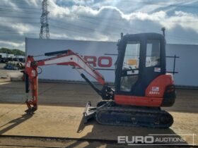 2016 Kubota KX61-3 Mini Excavators For Auction: Leeds – 23rd, 24th, 25th, 26th October @ 08:00am full