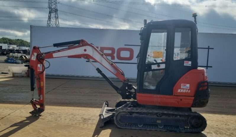 2016 Kubota KX61-3 Mini Excavators For Auction: Leeds – 23rd, 24th, 25th, 26th October @ 08:00am full