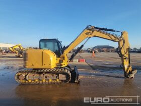 2018 CAT 308E2CR 6 Ton+ Excavators For Auction: Leeds – 23rd, 24th, 25th, 26th October @ 08:00am full