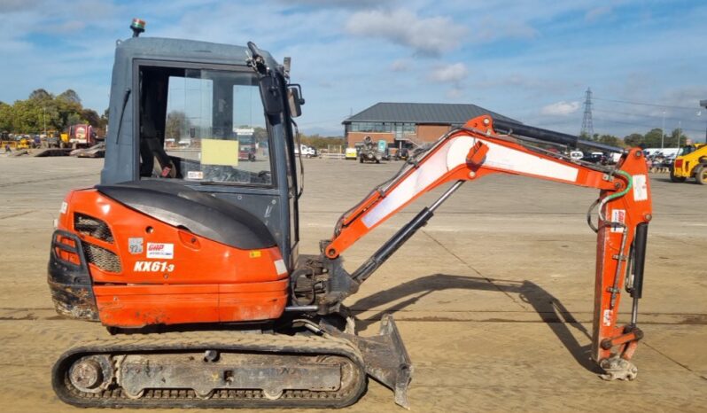 2016 Kubota KX61-3 Mini Excavators For Auction: Leeds – 23rd, 24th, 25th, 26th October @ 08:00am full