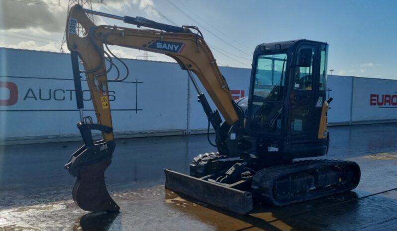 2023 Sany SY50U Mini Excavators For Auction: Leeds – 23rd, 24th, 25th, 26th October @ 08:00am