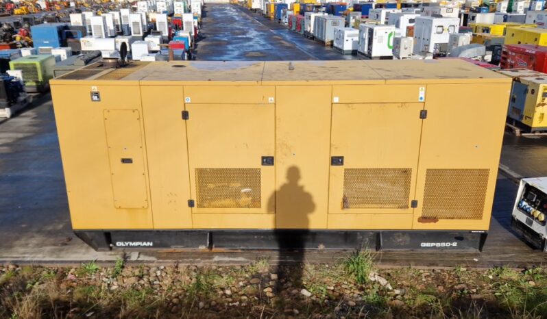 Olympian GEP550-2 Generators For Auction: Leeds – 23rd, 24th, 25th, 26th October @ 08:00am full