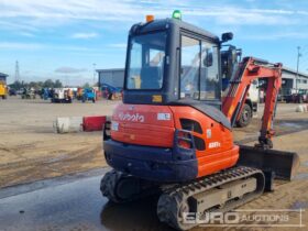 2017 Kubota KX61-3 Mini Excavators For Auction: Leeds – 23rd, 24th, 25th, 26th October @ 08:00am full