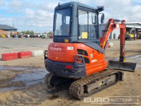 2016 Kubota KX61-3 Mini Excavators For Auction: Leeds – 23rd, 24th, 25th, 26th October @ 08:00am full