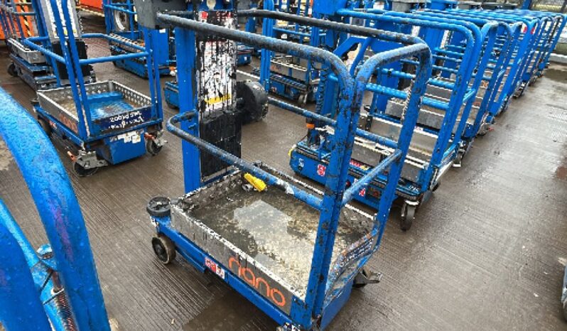 2017 Power Towers Nano Manlifts For Auction: Leeds – 23rd, 24th, 25th, 26th October @ 08:00am full