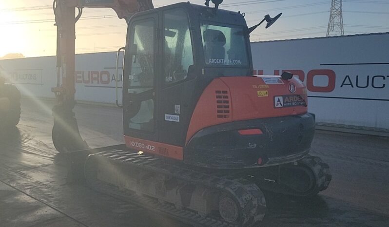 2021 Kubota KX080-4A2 6 Ton+ Excavators For Auction: Leeds – 23rd, 24th, 25th, 26th October @ 08:00am full