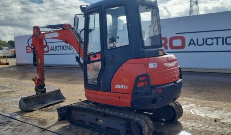 2016 Kubota KX61-3 Mini Excavators For Auction: Leeds – 23rd, 24th, 25th, 26th October @ 08:00am full