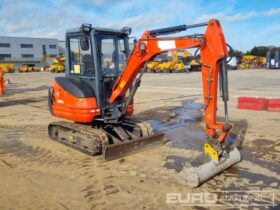 2016 Kubota KX61-3 Mini Excavators For Auction: Leeds – 23rd, 24th, 25th, 26th October @ 08:00am full