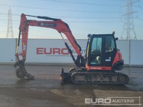 2021 Kubota KX080-4A2 6 Ton+ Excavators For Auction: Leeds – 23rd, 24th, 25th, 26th October @ 08:00am full