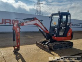 2016 Kubota KX61-3 Mini Excavators For Auction: Leeds – 23rd, 24th, 25th, 26th October @ 08:00am