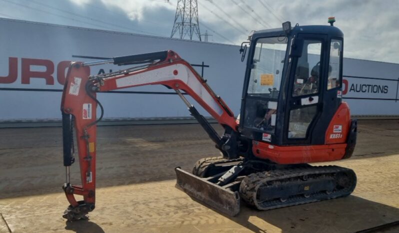 2016 Kubota KX61-3 Mini Excavators For Auction: Leeds – 23rd, 24th, 25th, 26th October @ 08:00am