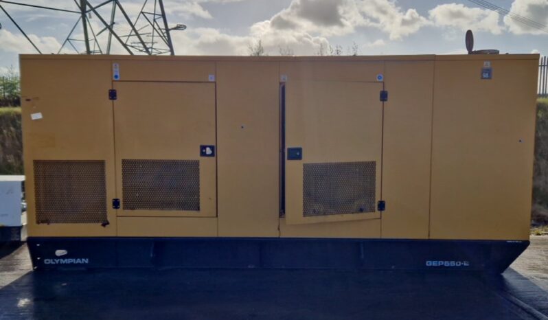 Olympian GEP550-2 Generators For Auction: Leeds – 23rd, 24th, 25th, 26th October @ 08:00am full