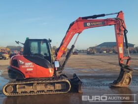 2021 Kubota KX080-4A2 6 Ton+ Excavators For Auction: Leeds – 23rd, 24th, 25th, 26th October @ 08:00am full