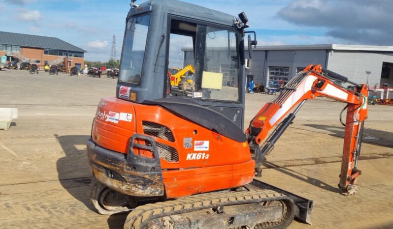 2016 Kubota KX61-3 Mini Excavators For Auction: Leeds – 23rd, 24th, 25th, 26th October @ 08:00am full