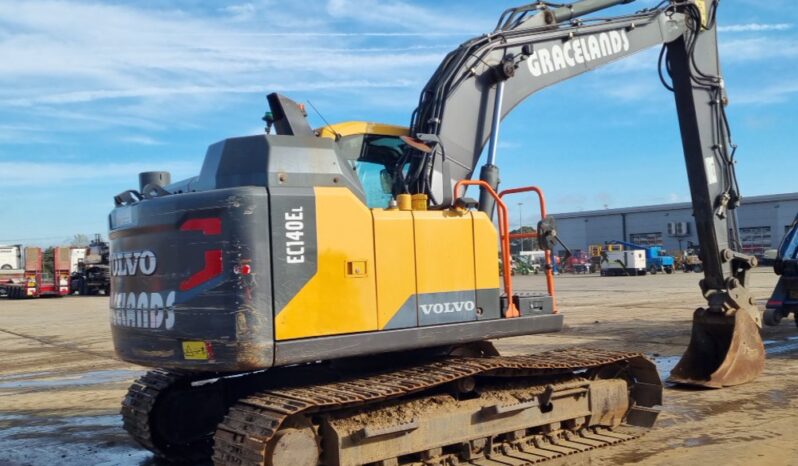 2018 Volvo EC140EL 10 Ton+ Excavators For Auction: Leeds – 23rd, 24th, 25th, 26th October @ 08:00am full