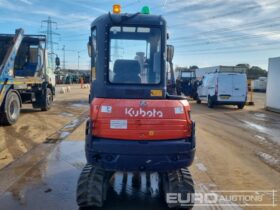 2017 Kubota KX61-3 Mini Excavators For Auction: Leeds – 23rd, 24th, 25th, 26th October @ 08:00am full