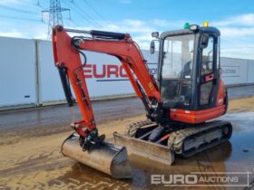 2017 Kubota KX61-3 Mini Excavators For Auction: Leeds – 23rd, 24th, 25th, 26th October @ 08:00am