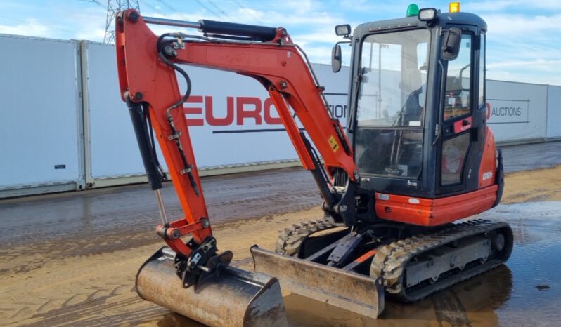 2017 Kubota KX61-3 Mini Excavators For Auction: Leeds – 23rd, 24th, 25th, 26th October @ 08:00am