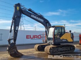 2018 Volvo EC140EL 10 Ton+ Excavators For Auction: Leeds – 23rd, 24th, 25th, 26th October @ 08:00am