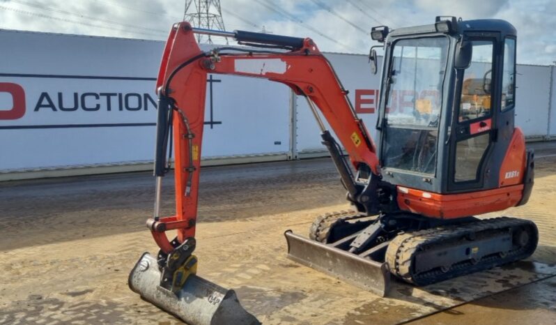 2016 Kubota KX61-3 Mini Excavators For Auction: Leeds – 23rd, 24th, 25th, 26th October @ 08:00am